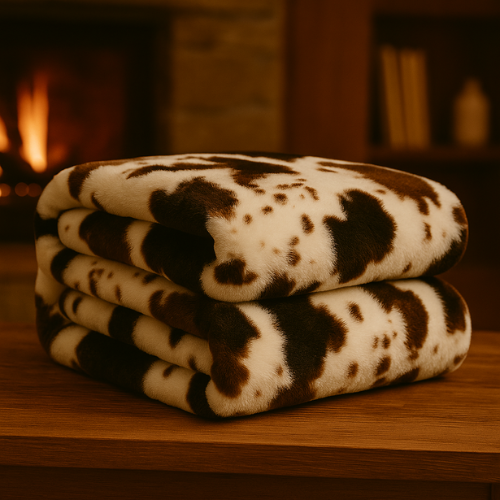Samuel & Lily?s Cozy Cow Blanket